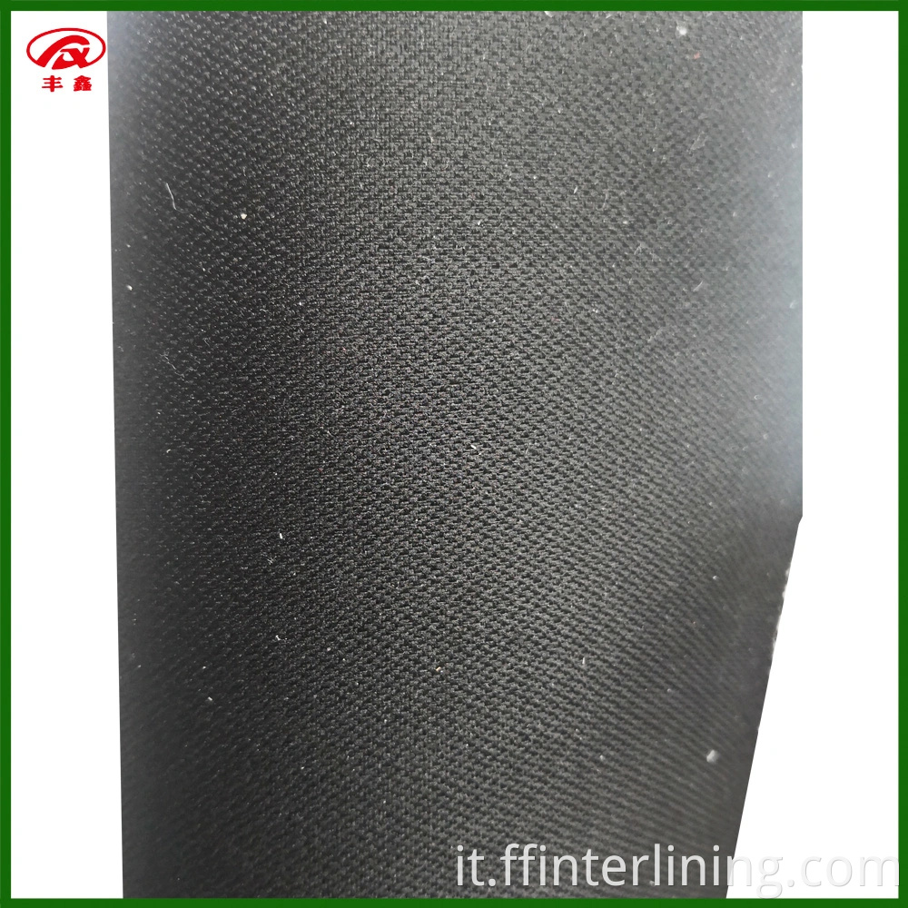 Saldi di vendita Twill Weave Tessuto interlining fusibile per indumento